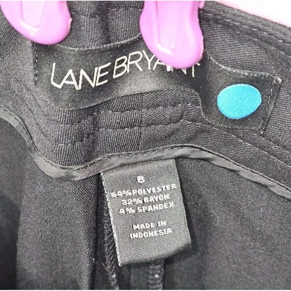 Lane Bryant Pants‎ Black Sz 8 - Vintage